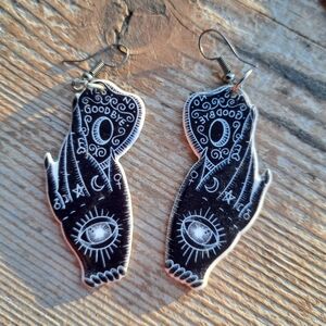 Occult Tarot Ouija Earrings